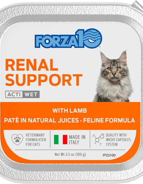 Load image into Gallery viewer, Wet Cat Food Kidney RENAL ACTIWET with Lamb 3.5Oz, Adult Cat Food Wet, Renal Support Canned Cat Food
