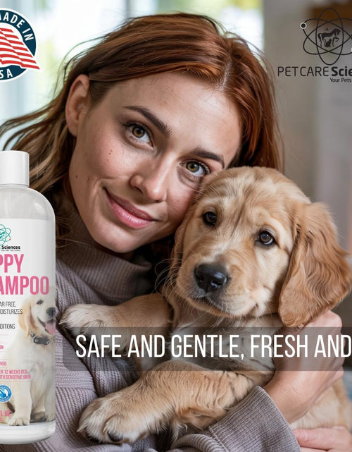 Load image into Gallery viewer, 1 Gallon Tearless Puppy Shampoo and Conditioner - anti Itch Dog Shampoo Sensitive Skin - Coconut Oil Oatmeal Pet Shampoo for Puppies
